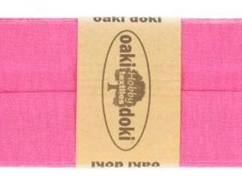 Oaki Doki Jersey edging, 3 m, pink (017)