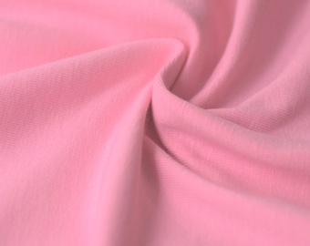 Jersey uni pink 1.4 m wide approx. 240g/ m2