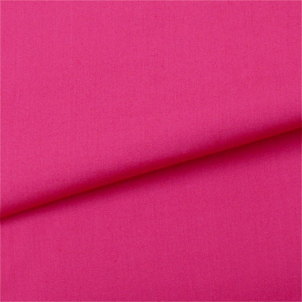 Uni pink Baumwolle