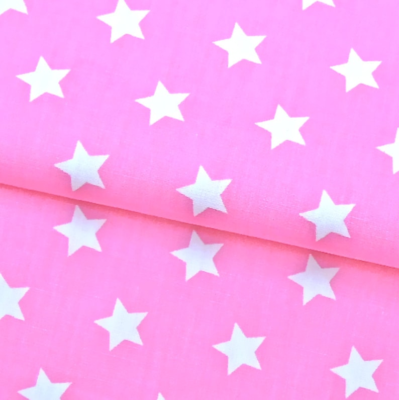 Sterne rosa-weiß Sterne klein, ca. 1cm Bild 1