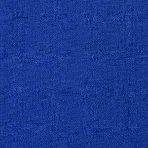 Uni royal-blau Baumwolle Bild 1