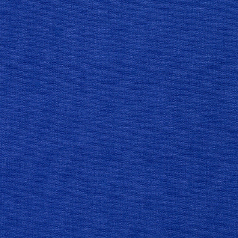 Uni royal-blau Baumwolle Bild 1
