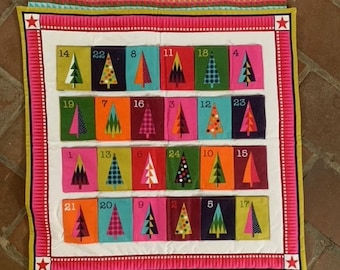 wunderschönes Adventspanel von Makower Adventskalender