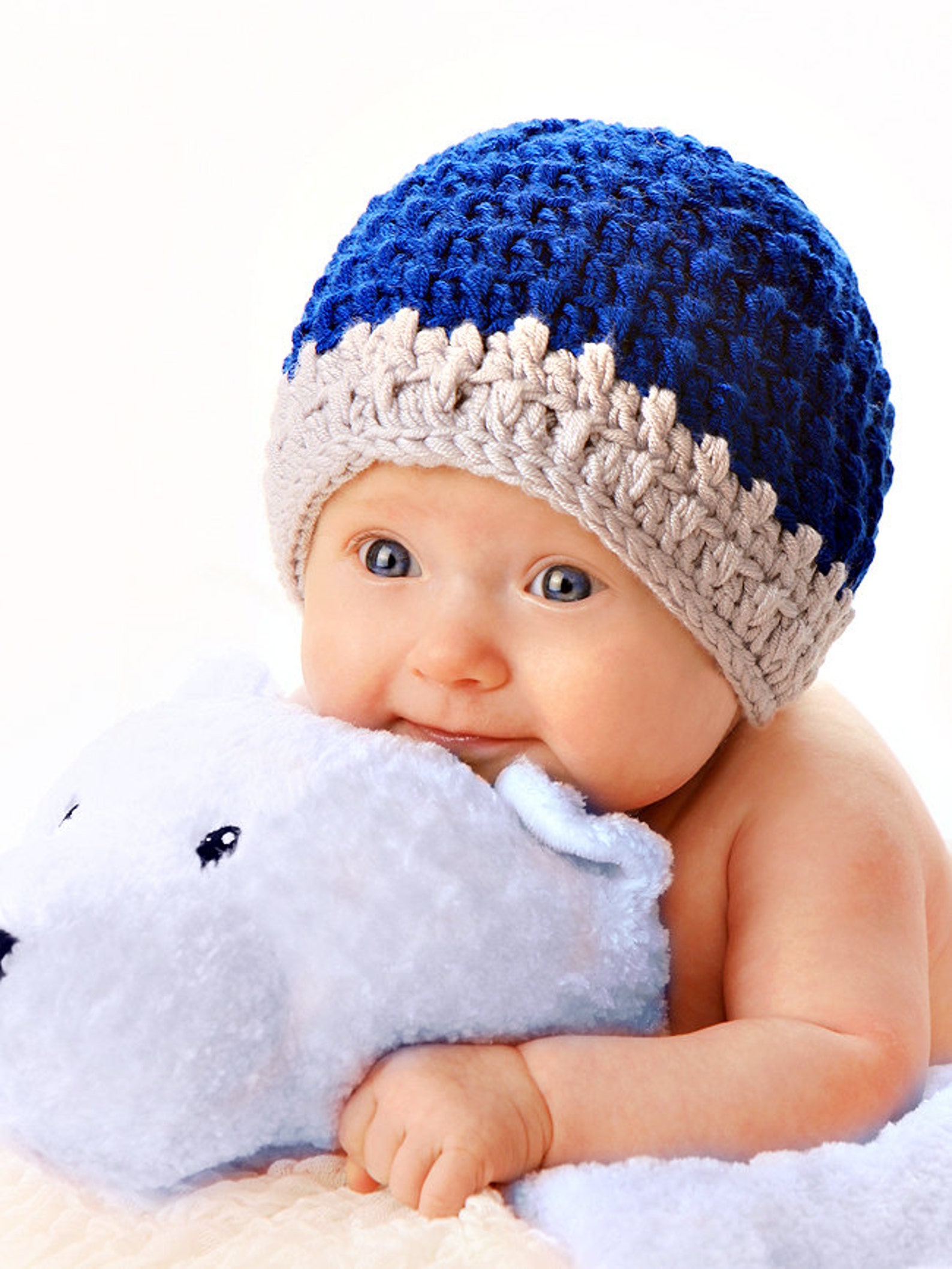 Baby Boy Hat Crochet PATTERN Baby Beanies Hat Baby Boy Etsy