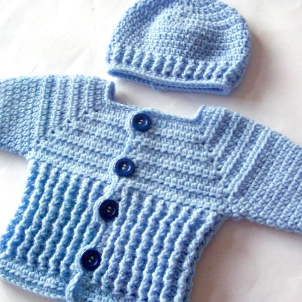 Baby Boy Sweater Set - Etsy