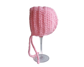 Easy Bonnet Pattern: Crochet Hat, Newborn to Adult Hat, Includes Eight Sizes (PDF Crochet Pattern)