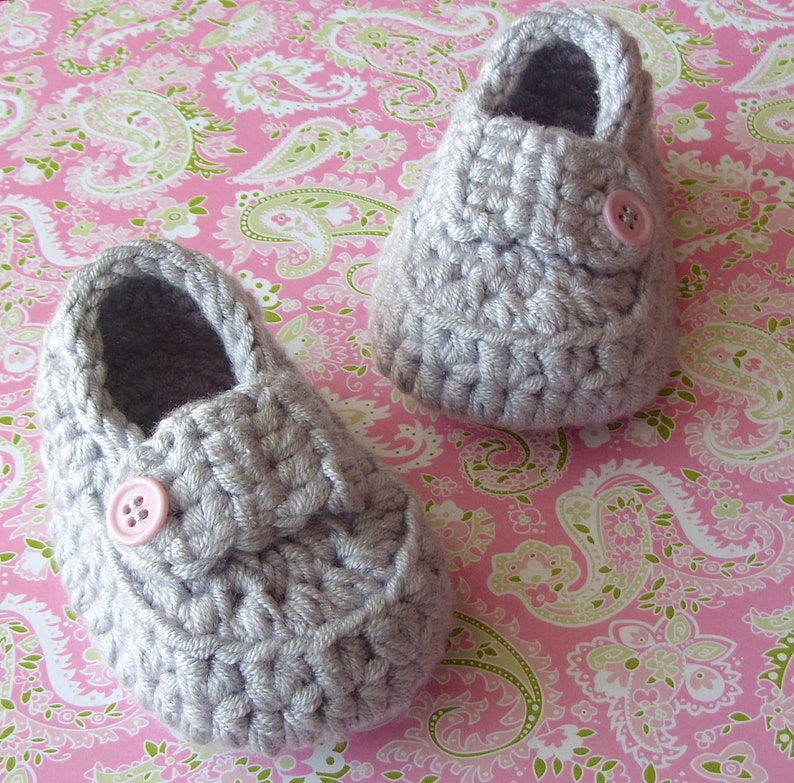 Crochet Baby Shoes PATTERN Crochet Baby Booties Cute Baby - Etsy