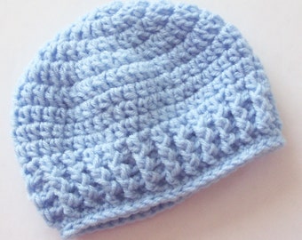 Easy Baby Hat Crochet Pattern, Crochet Hat Pattern Instant Download, Baby Crochet Hat Pattern, Etsy Baby Hats, Baby Crochet Pattern, 48