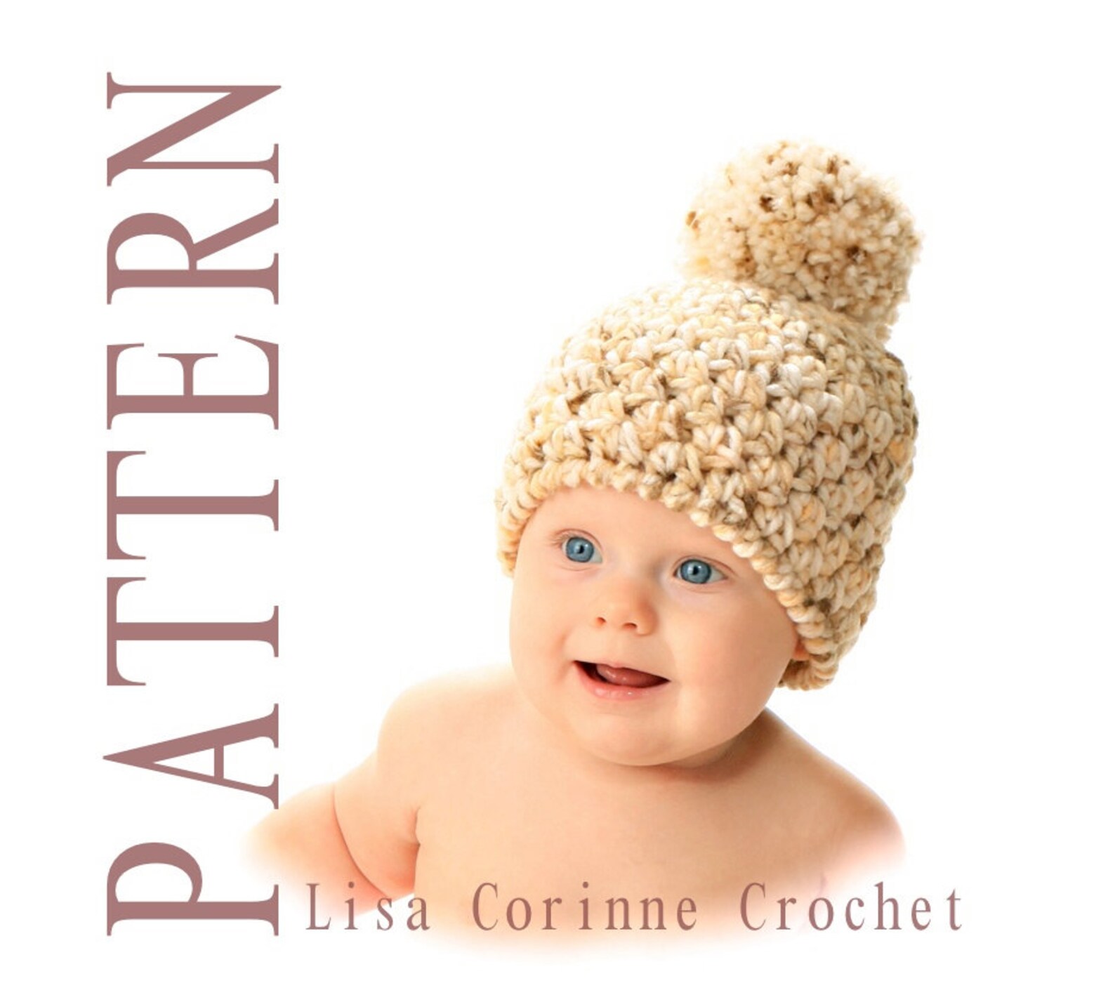 Pom Pom Hat Crochet Hat PATTERN Crochet Baby Hats Baby Boy Etsy