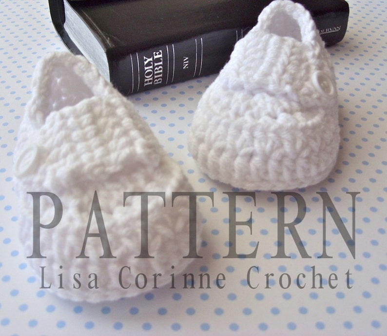 Christening Shoes PATTERN Baby Boy Baptism Shoes Baby Etsy