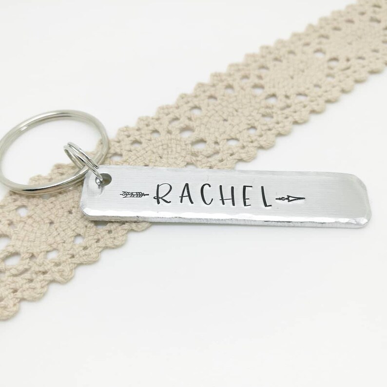 MEL Personalised Name Keyring Keychain Key Fob