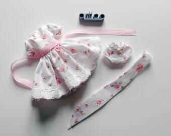 Robe de printemps pour poupée Pullip. Une création ART'CO