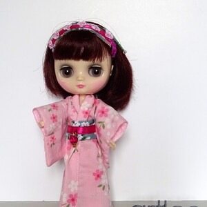 Kimono, pour poupée Middie Blythe. Une création ART'CO. image 5