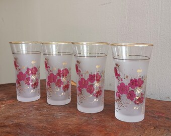 Japanese Beer glass ware Hazy wood Japanese Uekoshi crystal Made in Japan
