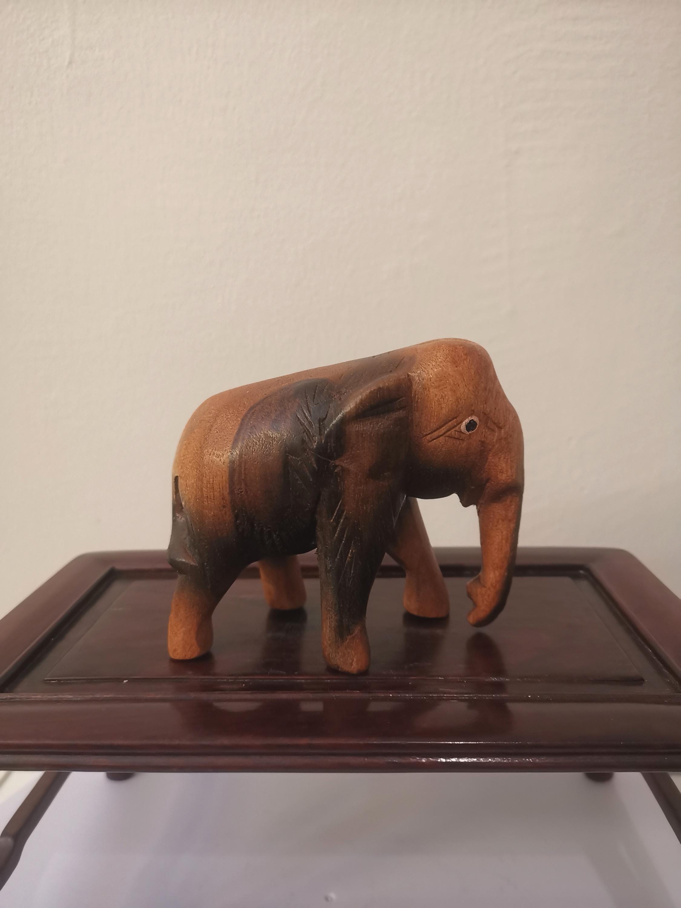 Thai teak elephant - Etsy 日本