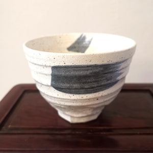 Matcha Chawan giapponese, ciotola da tè giapponese, ciotola da tè in ceramica Chawan per cerimonia del tè giapponese, ciotola da tè verde, ciotola da tè orientale, vintage giapponese