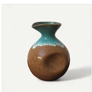 Japanese sake bottle, japanese tokkuri,  japanese vintage ceramic tokkuri, nihonshu, Landscape Painting Design Porcelain Ceramic