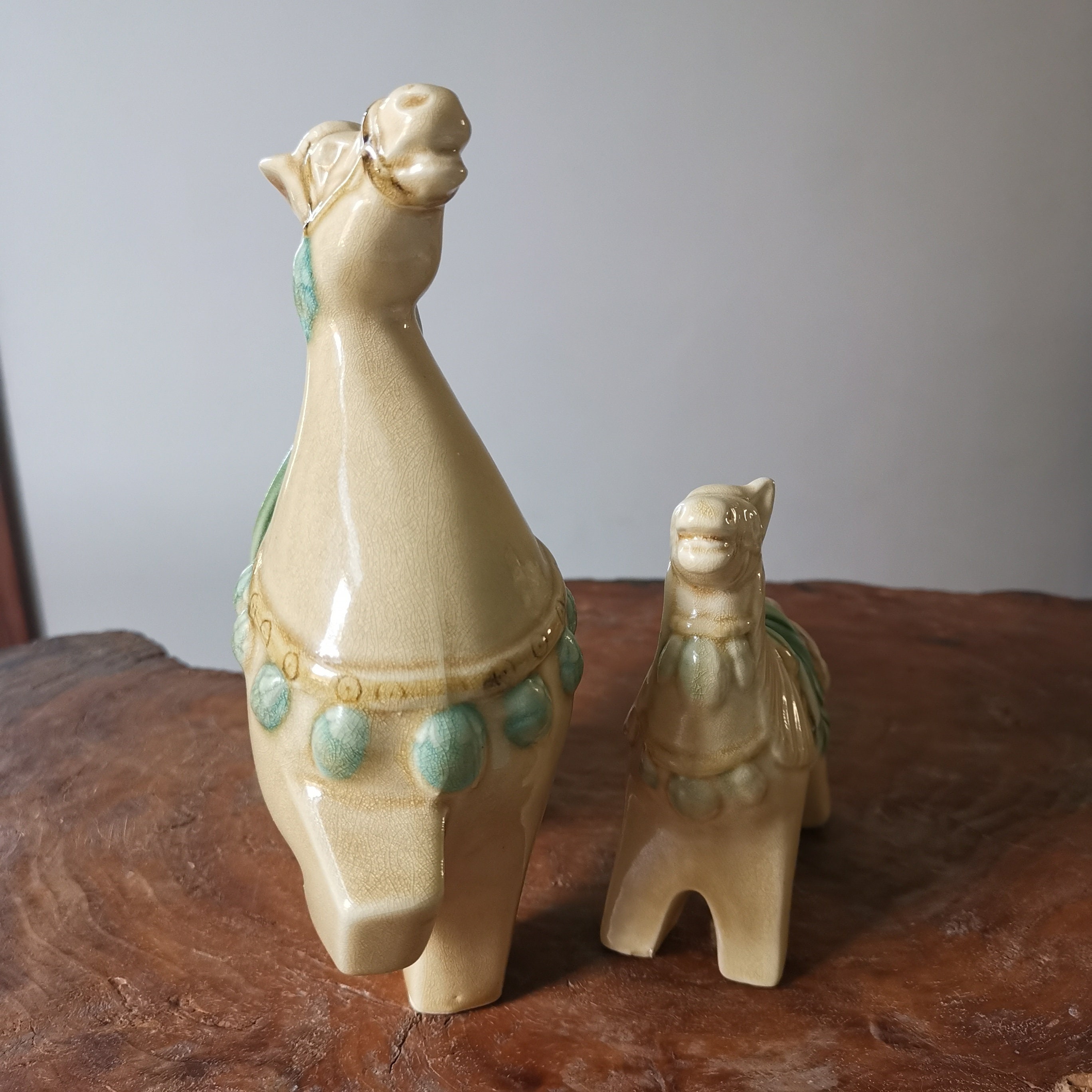 Japanese Ceramic Horse Figurine japanese horse Oriental Etsy