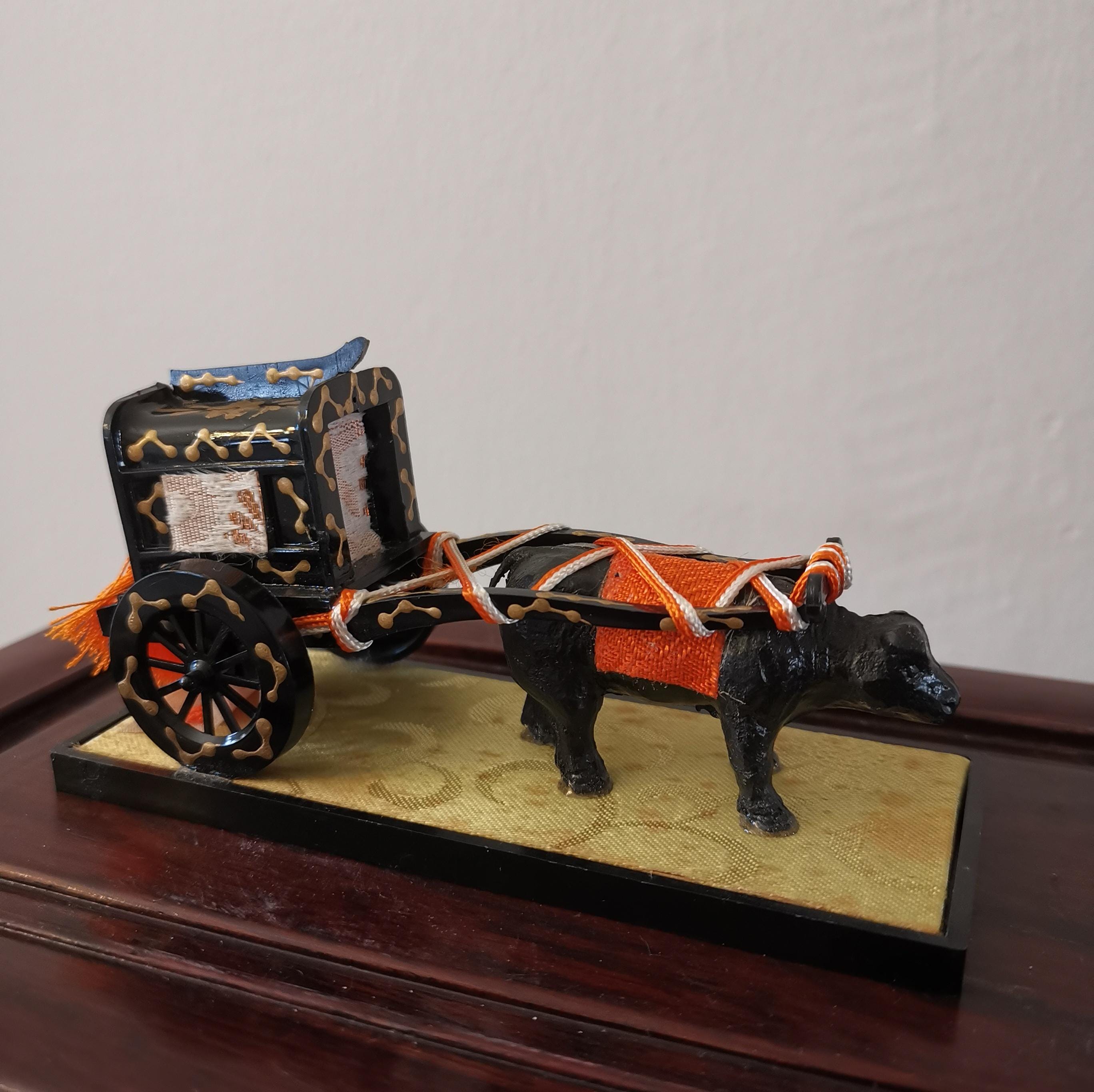牛車のミニチュア、ひな祭りの飾り - Etsy 日本
