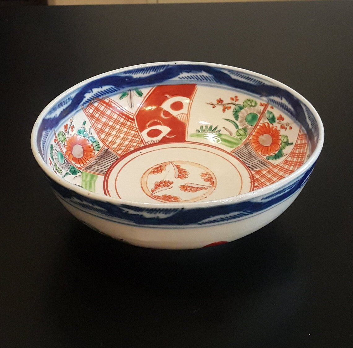 Imari bowl Antique porcelain bowl japanese MeijiImari Etsy