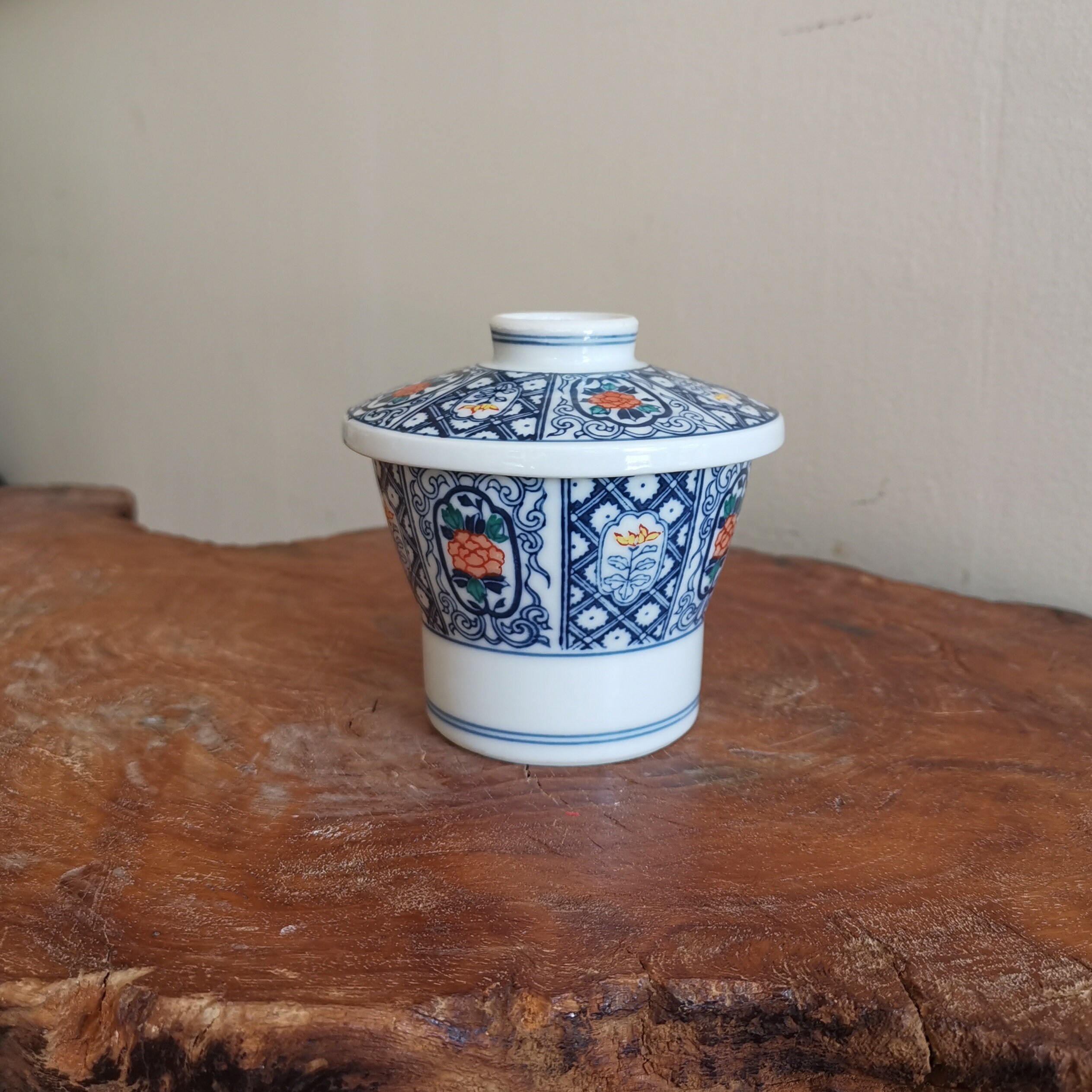 Chawanmushi Cup Japanese Ceramic Cup Oriental Cup With Lid Etsy