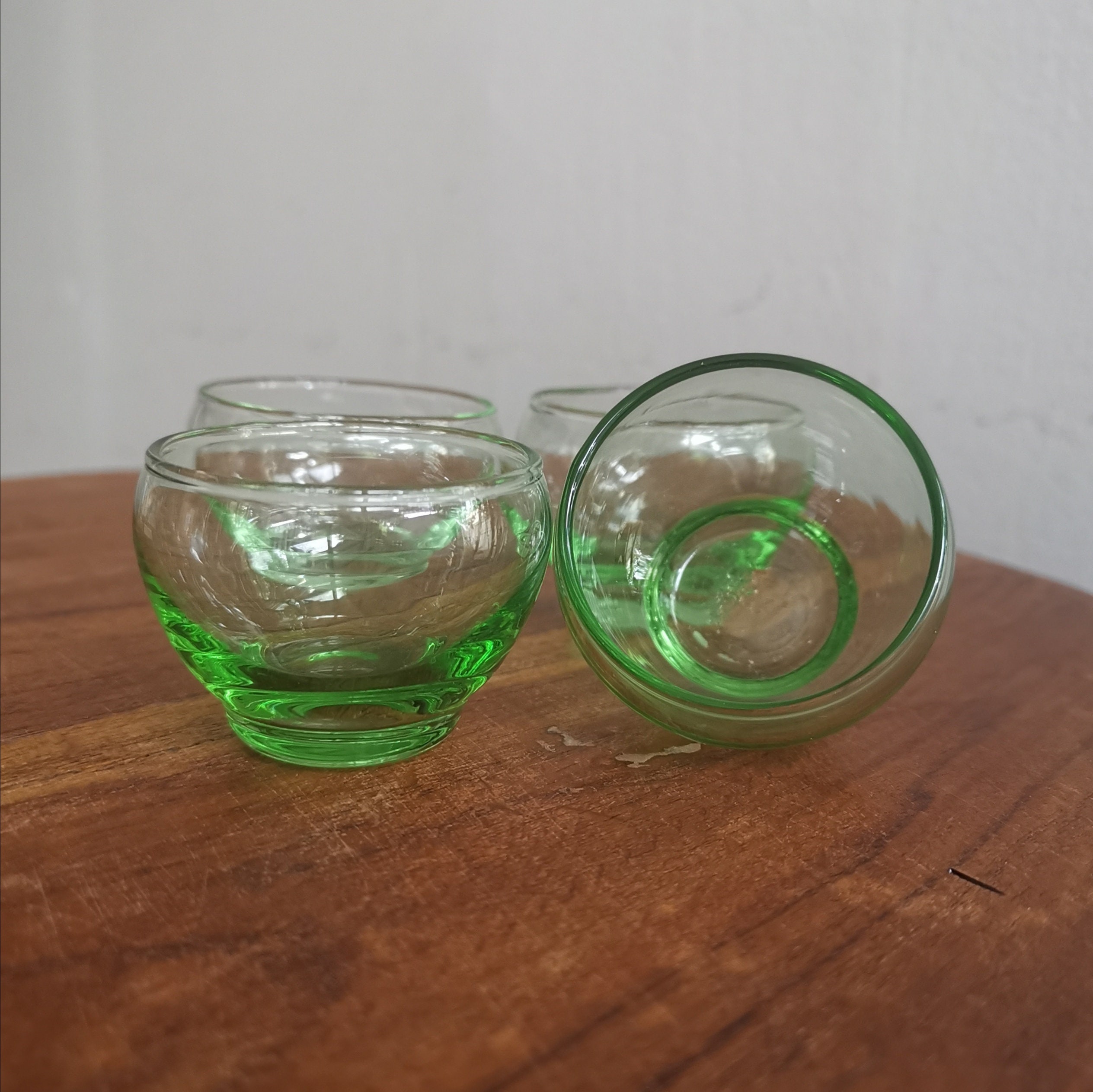 Glass Sake Cup Guinomi Small Glass Cup Sake Ware Etsy