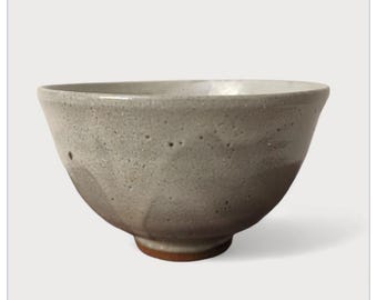 志野茶碗、グレーの陶器製茶碗、美濃焼 - Etsy 日本