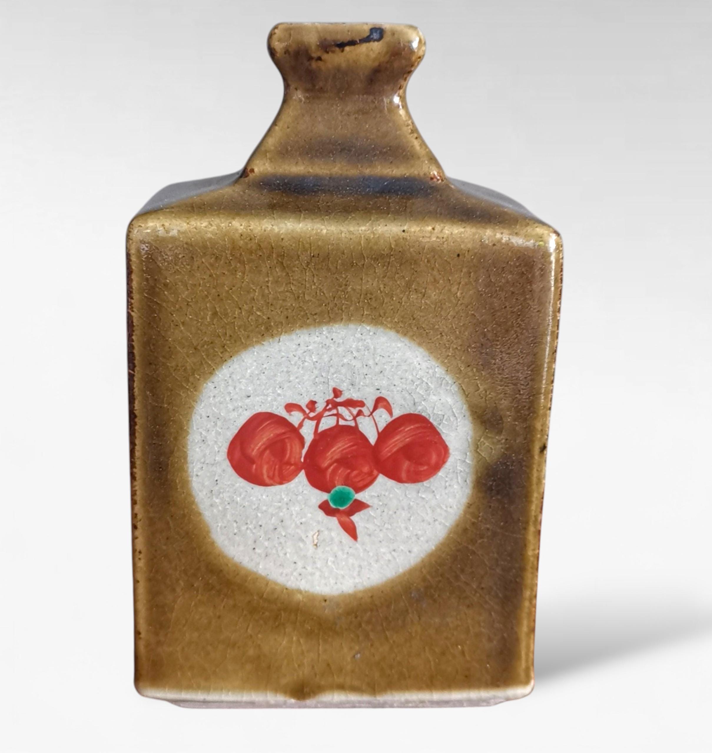 Mashiko Bottle Vase 益子焼, Japanese Mengai Pottery - Etsy Canada
