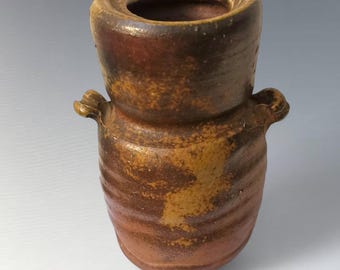 伊賀焼 壷 信楽焼 花瓶 工芸品　花器　Japanese tradition 日本の陶芸工房 備前焼 伊賀焼花瓶 - Etsy 日本