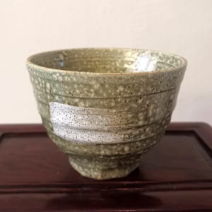 Matcha Chawan giapponese, ciotola da tè giapponese, ciotola da tè in ceramica Chawan per cerimonia del tè giapponese, ciotola da tè verde, ciotola da tè orientale, vintage giapponese
