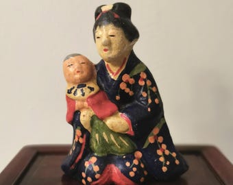 伏見稲荷大社 アンティーク土人形 日本の民芸品 - Etsy 日本