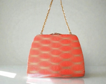 Japanese Silk Kimono Clutch Bag:         Kinrande pattern Handbag, Collectible