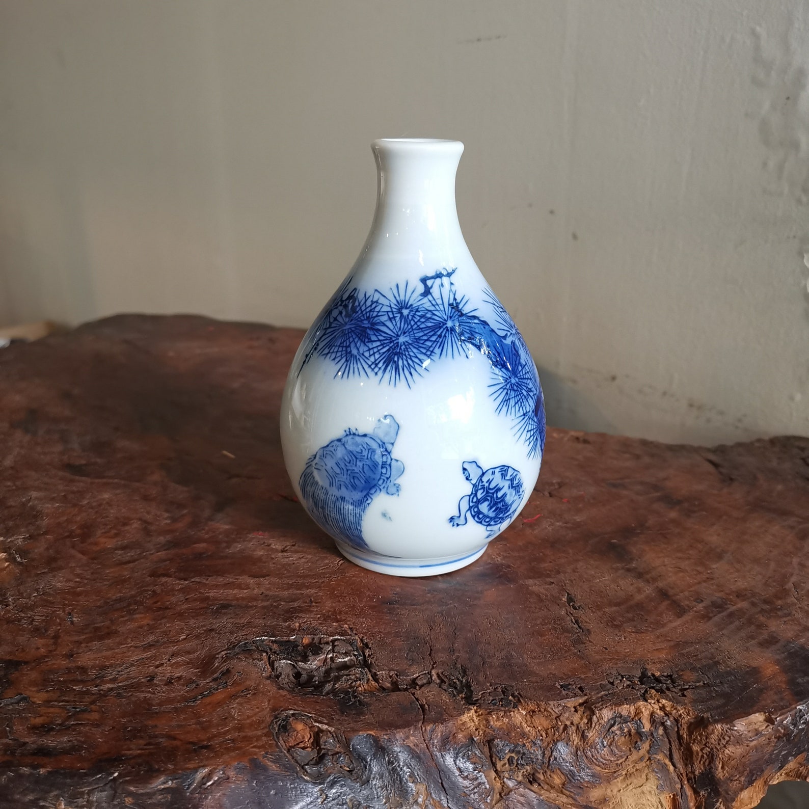 Vintage Japanese Sake Bottle Japanese Tokkuri Japanese Etsy