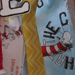 The Cat in the Hat Birthday Banner First Birthday Decoration Dr. Seuss ...