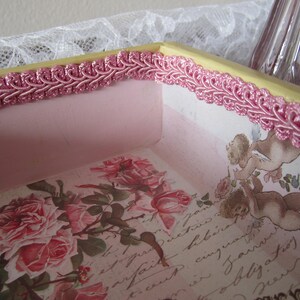 Shabby Pink Book Box Trinket Box Memory Book - Etsy
