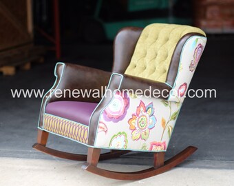 upholstered rocking chair for nursery