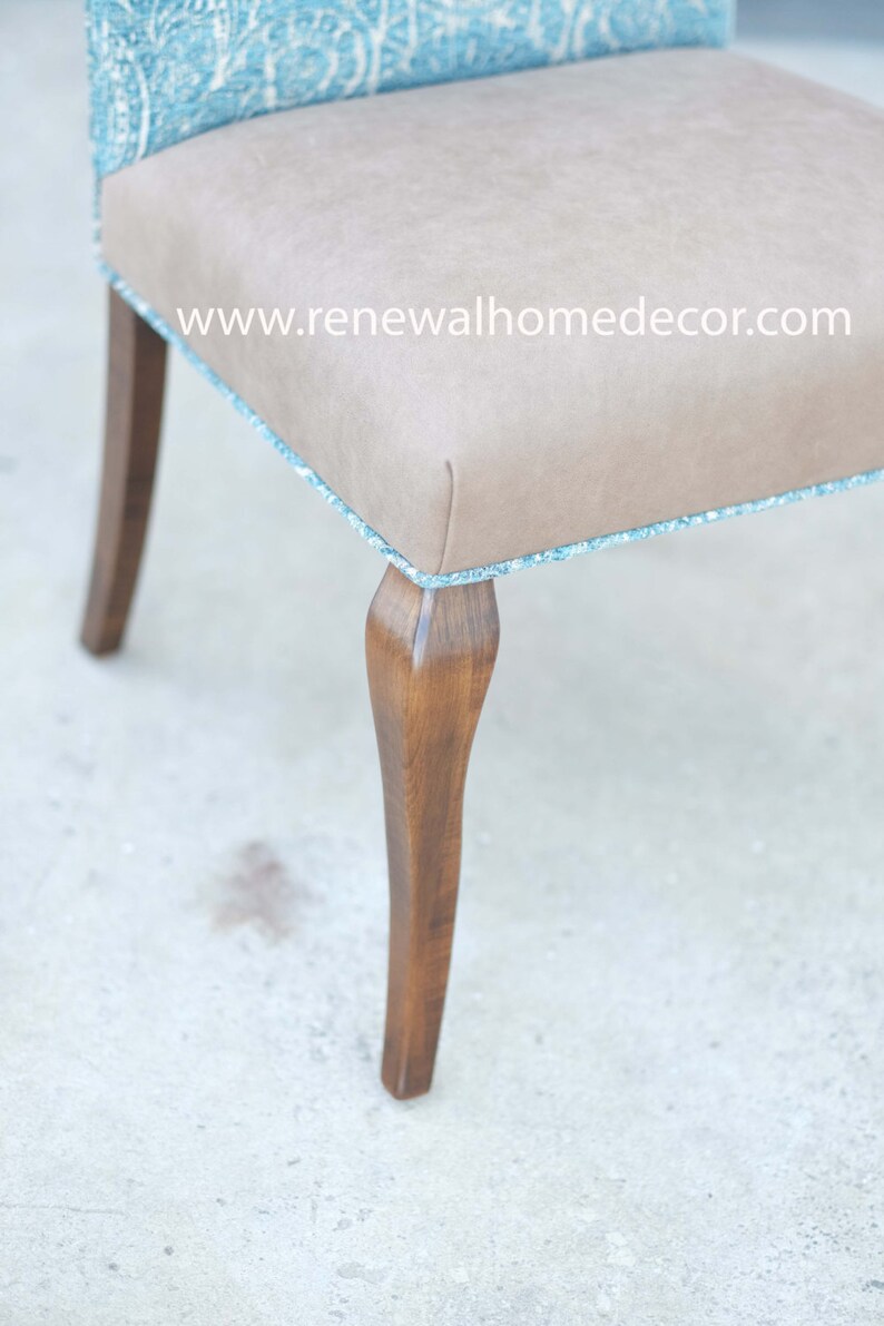 Custom Order upholstered desk chair dining chair | Etsy