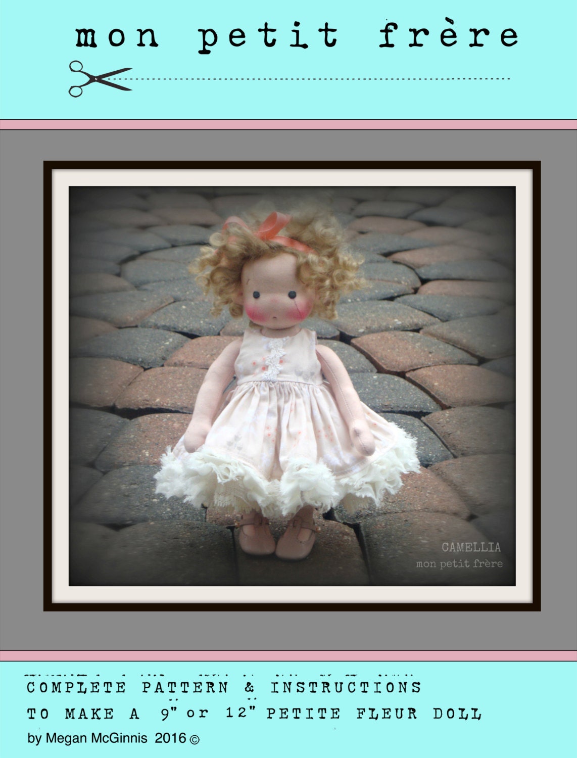 PDF Pattern Book to Make 9” or 12” Doll - Etsy