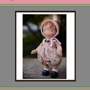 PDF Pattern book to make 10" baby doll