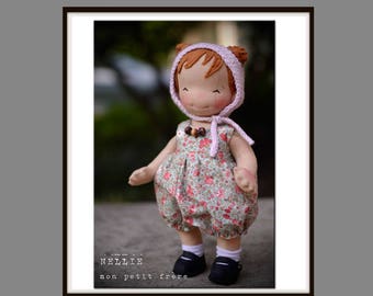 PDF Pattern book to make 10" baby doll