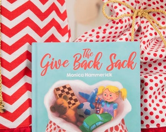 Le livre d’histoires Give Back Sack et l’ensemble Sack