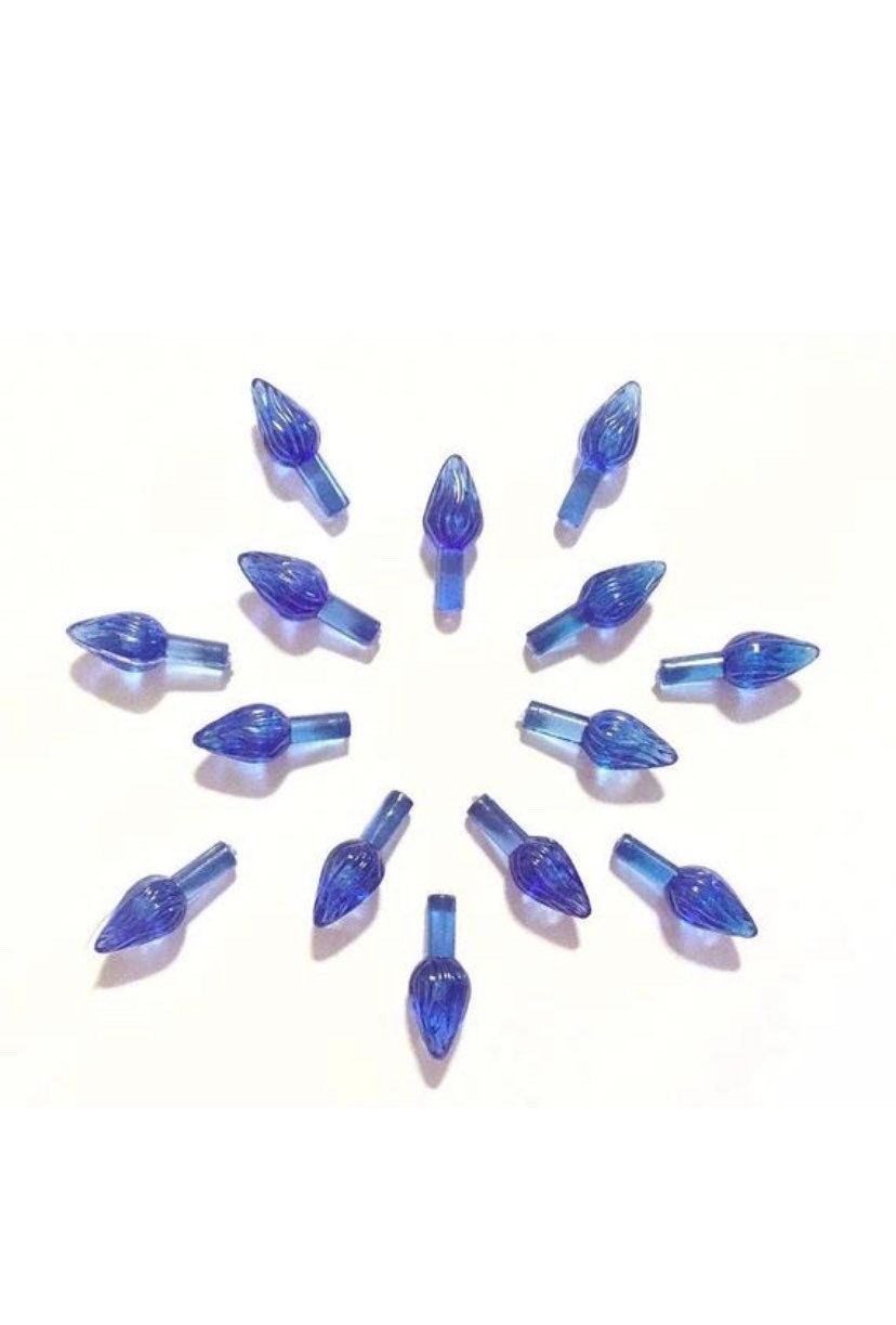 Vintage Ceramic Christmas Tree Replacement Small Twist Shaped Light