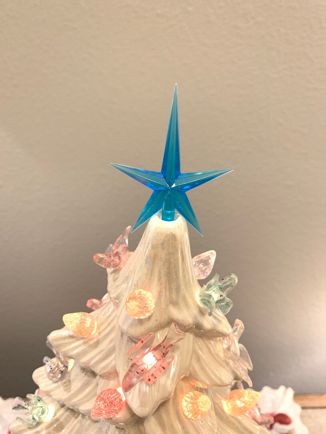 Star For Top Of Ceramic Christmas Tree 
