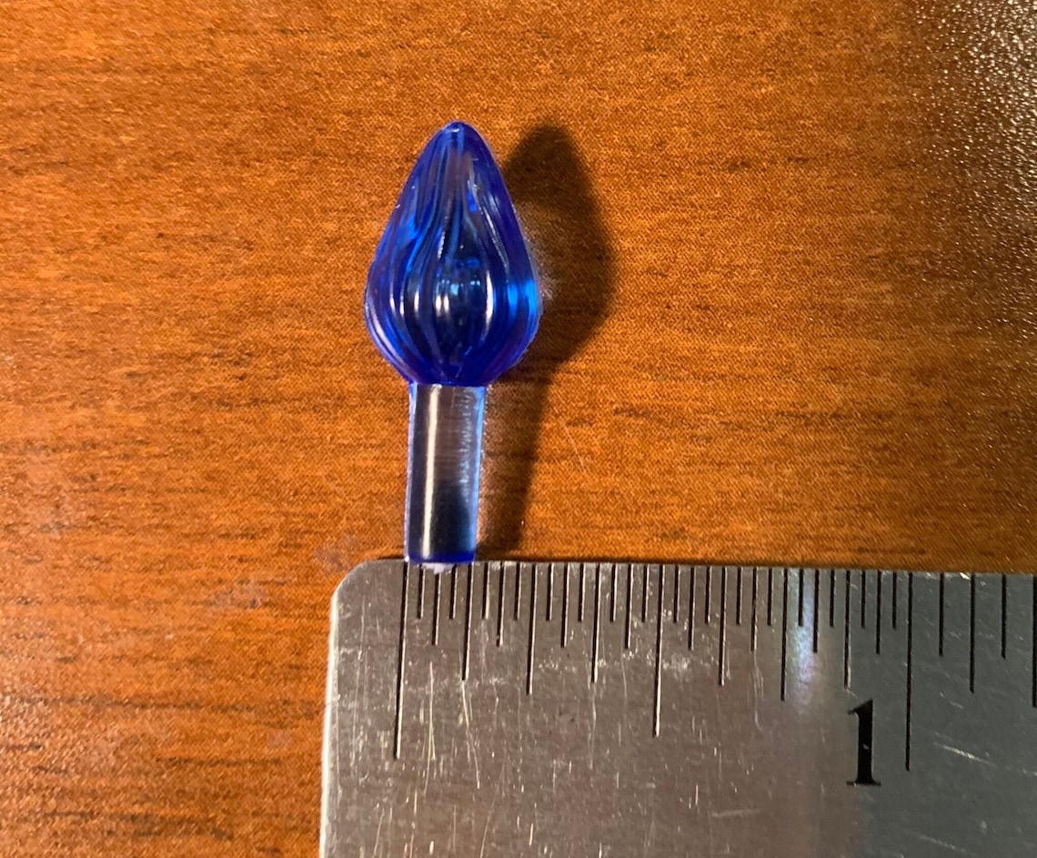 Vintage Ceramic Christmas Tree Replacement Small Twist Shaped Light