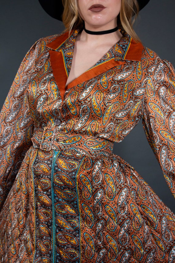1970s quilted dress - image 8