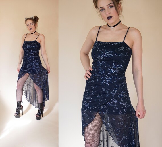 vintage 1990s slinky dress