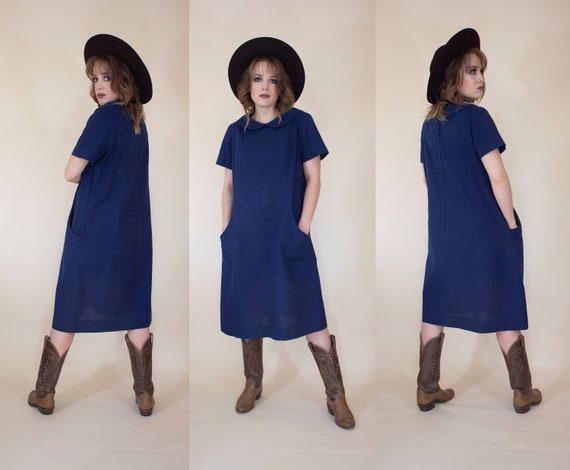 vintage peter pan collar dress
