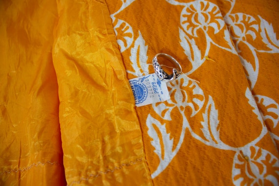 vintage cropped quilted 1960s jacket small - image 2