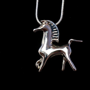 Bucephalus Pendant from Black Stallion film! Sterling Silver. Fantastic Collectible Classic!