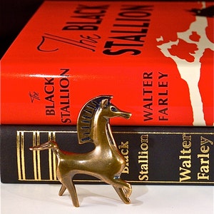 Black Stallion Book Classic 1941 edition AND Bucephalus figurine Gift Set